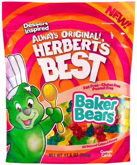 baker bears standup bag