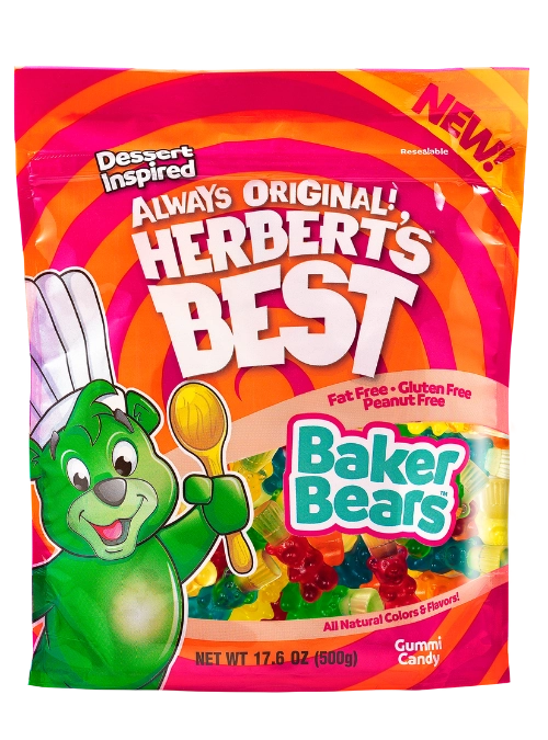 baker bears standup bag